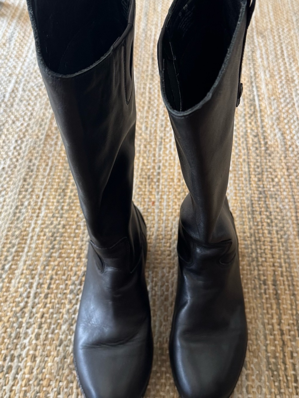 Sam Edelman Girls Knee High Black Boots